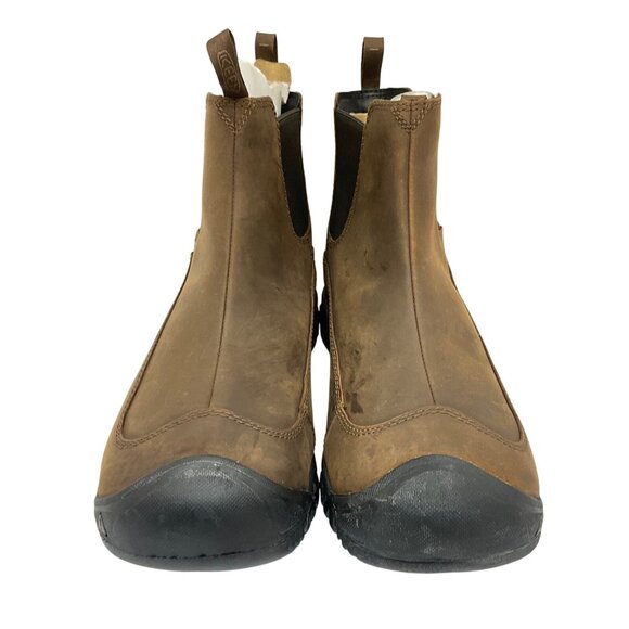 KEEN Men’s Slip-On Anchorage III WP Casual Boots 1017790 Earth/Mulch Size 9M - Picture 2 of 9